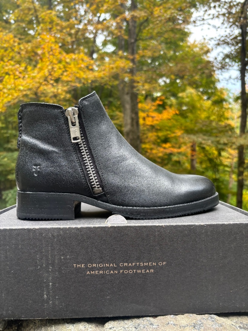 NWT Frye genuine leather ankle boots